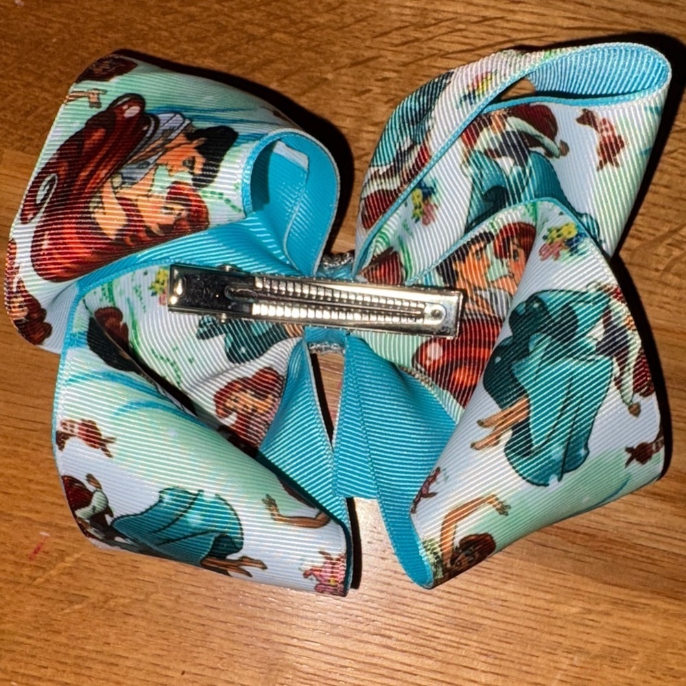 Enchanting The Little Mermaid Hair Bow - Picture 2 of 3